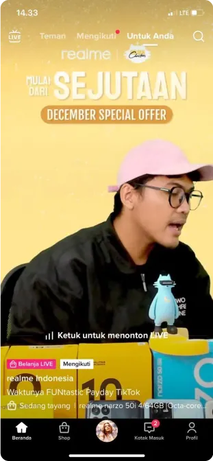 Live With Realme 1